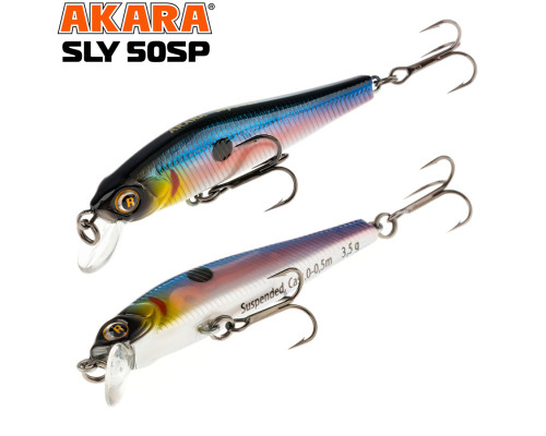 Воблер Akara Sly 50SP 3,5 гр. (1/8 oz 2,0 in) A77