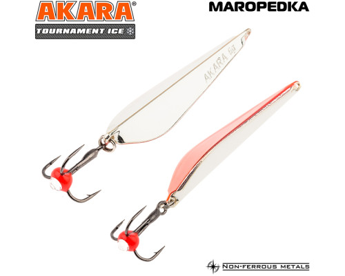 Блесна зимняя Akara Maropedka (Маропедка) Tournament Ice 60 MAR-60-SIL/CU