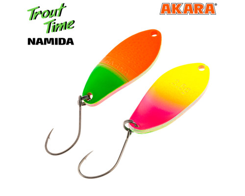 Блесна колеблющаяся Akara Trout Time Namida гр. 41