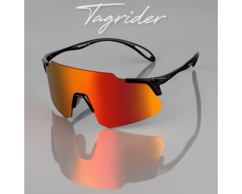 Очки поляризационные Tagrider IMN-023-45 Gold Red Mirror
