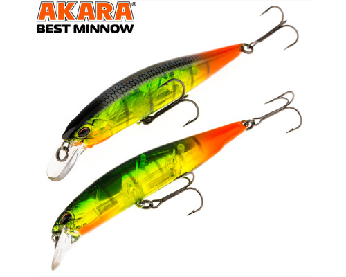 Воблер Akara Best Minnow 110SP 17 гр. (3/5 oz 4,3 in) A190