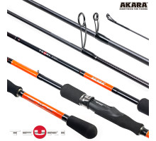 Спиннинг штекерный угольный 2 колена Akara Teuri HS S702H-210
