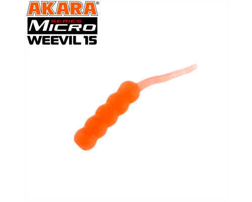 Силикон Akara MICRO Weevil 15 mm  100  (40 шт.)