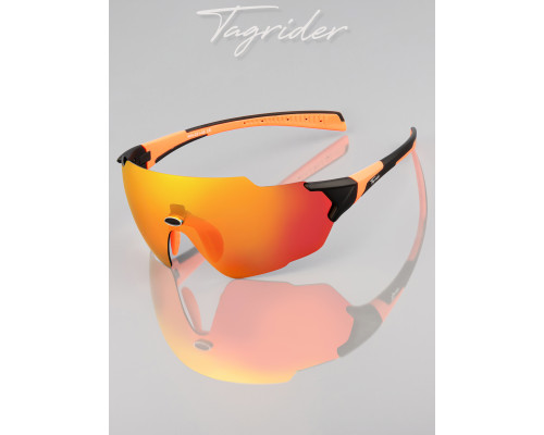Очки поляризационные Tagrider IMN-021-45 Gold Red Mirror