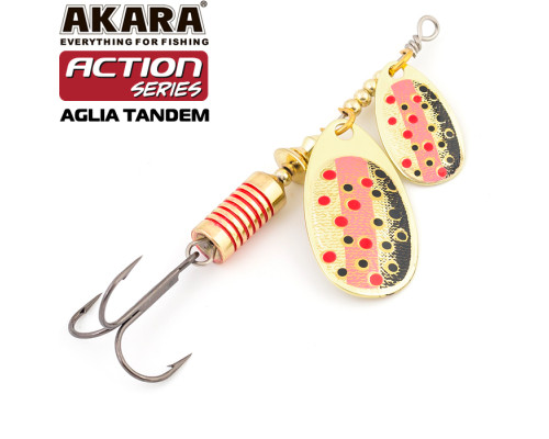 Блесна вертушка Akara Action Series Aglia Tandem 2/5-A23