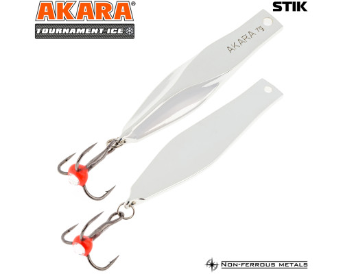 Блесна зимняя Akara Tournament Ice Stik ST-80-SIL