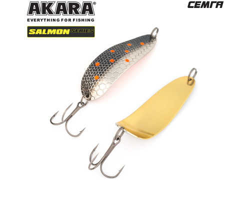 Блесна колебалка Akara Salmon Семга мм 17 гр. 11-NI/GO