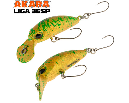 Воблер Akara Liga 36SP 2,4 гр. A224
