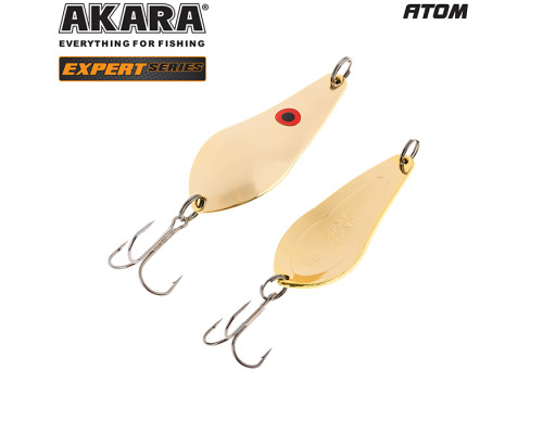 Блесна колеблющаяся Akara Expert Атом 10 гр. 13/GO