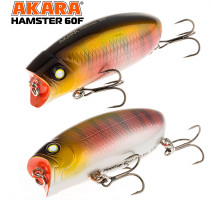 Воблер Akara Hamster 60F 60 мм 10 гр.A210