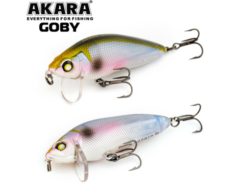 Воблер Akara Goby 65F 8 гр. (2/7 oz 2,6 in) A77
