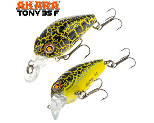 Воблер Akara Tony 35F 4 гр. A199