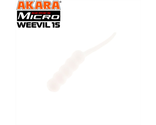 Силикон Akara MICRO Weevil 15 mm  02T  (40 шт.)