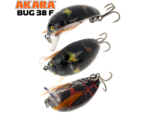 Воблер Akara Bug 38F 4 гр. 13