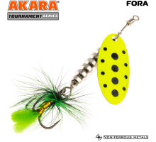 Блесна вращ. Akara Tournament Series Fora 1 5 гр. 3/17 oz. A40