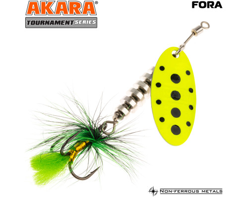 Блесна вращ. Akara Tournament Series Fora 1 5 гр. 3/17 oz. A40