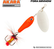 Блесна вертушка Akara Tournament Series Fora Minnow 4 RED-19