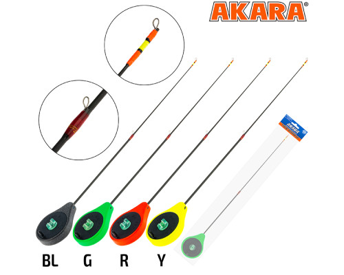Удочка зимняя Akara Ice Pro 355 (1,0-8,0г) Green (1,0-8,0 гр.) Green