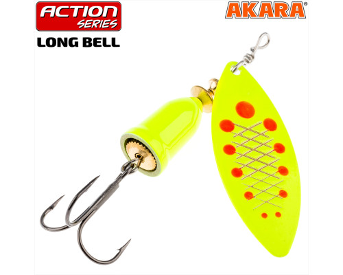 Блесна вертушка Akara Action Series Long Bell 101-6-A9