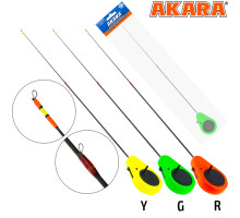 Удочка зимняя Akara Detent F 355 (1,0-8,0г) Green (1,0-8,0 гр.) Green