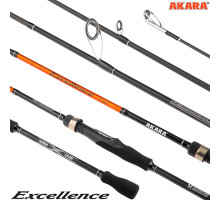 Спиннинг штекерный угольный 2 колена Akara Excellence H (15-50) AE902H-270