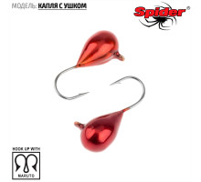 Мормышка W Spider Капля с ушком (модель 11) 2,92 гр. 34