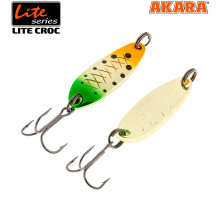 Блесна колебалка Akara Lite Series Lite Croc 6,5 гр. AB43