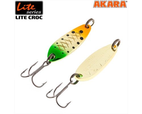 Блесна колебалка Akara Lite Series Lite Croc 6,5 гр. AB43