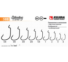 Крючки Kujira Spinning 500 (5 шт.) офсетный