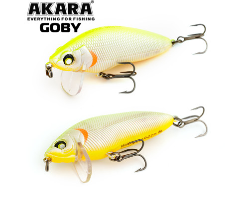Воблер Akara Goby 65F 8 гр. (2/7 oz 2,6 in) A125