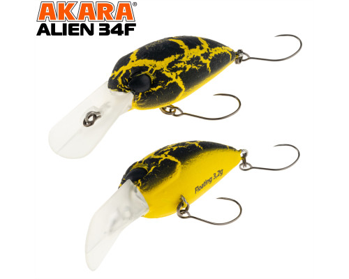 Воблер Akara Alien 34F 3,2 гр. A199