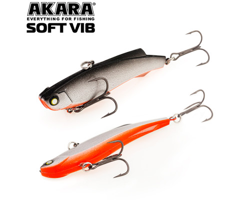 Воблер Akara раттлин Soft Vib 105 мм 38 гр. A 9