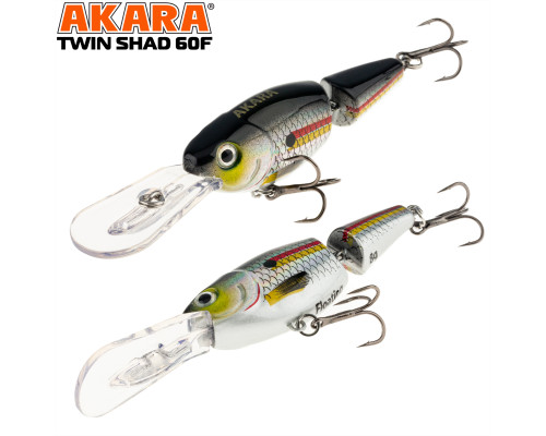 Воблер Akara Twin Shad 60F 8 гр. A103
