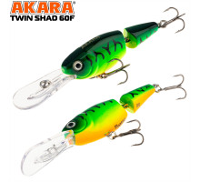 Воблер Akara Twin Shad 60F 8 гр. A68