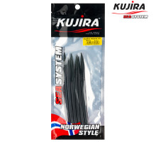 Трубка перчик Kujira G-Makk для крючков 6/0 Black (6 шт)