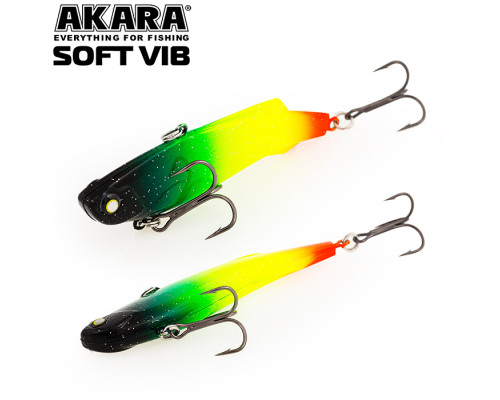 Воблер Akara раттлин Soft Vib 85 мм 39 гр. A21