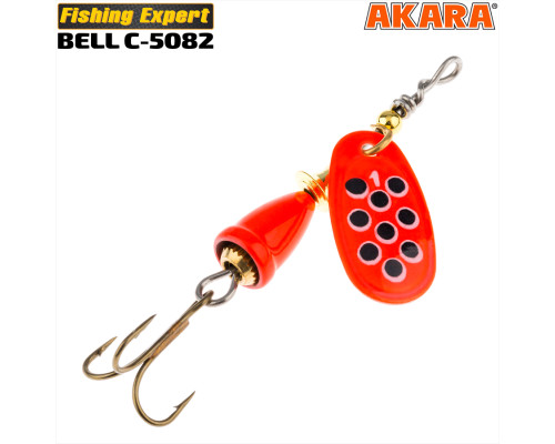 Блесна вертушка Akara C-5082 5082-4-200/RED