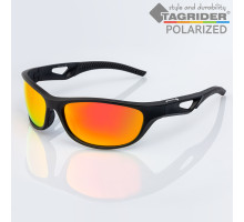 Очки поляризационные Tagrider в чехле N21-45 Gold Red Mirror