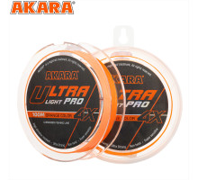 Шнур Akara Ultra Light PRO Orange 100 м 0,12