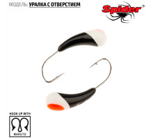 Мормышка W Spider Уралка с отверстием (модель 29) 0,36 гр. 168