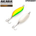 Блесна колеблющаяся Akara Expert Крокодил 25 гр. SIL с глазом