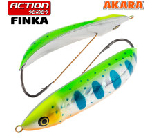 Блесна колебалка незацепляйка Akara Action Series Finka р. A204