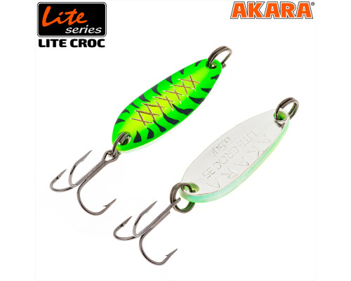 Блесна колебалка Akara Lite Series Lite Croc 6,5 гр. AB42
