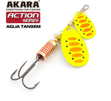 Блесна вертушка Akara Action Series Aglia Tandem 2/5-A33