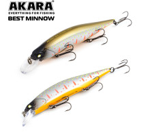 Воблер Akara Best Minnow 110SP 17 гр. (3/5 oz 4,3 in) A110