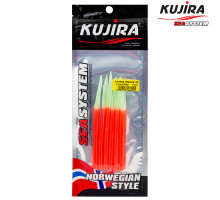 Трубка перчик Kujira G-Makk для крючков 10/0 Lumo+Red (5 шт)