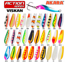 Блесна колебалка Akara Action Series Viskan 21 гр. 3/4 oz. AB123