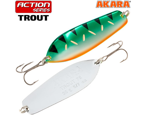 Блесна колебалка Akara Action Series Trout 26 гр. AB26