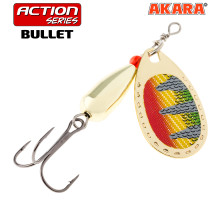 Блесна вертушка Akara Action Series Bullet 12-A29