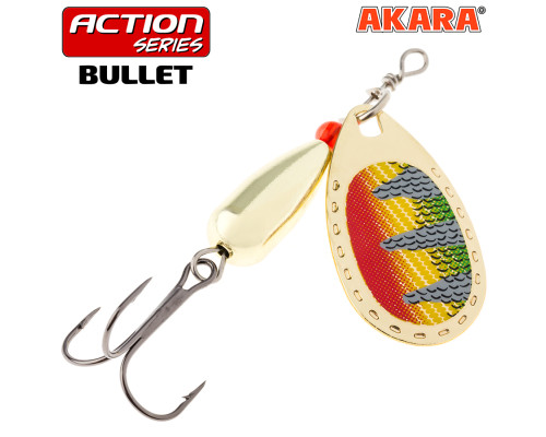 Блесна вертушка Akara Action Series Bullet 12-A29